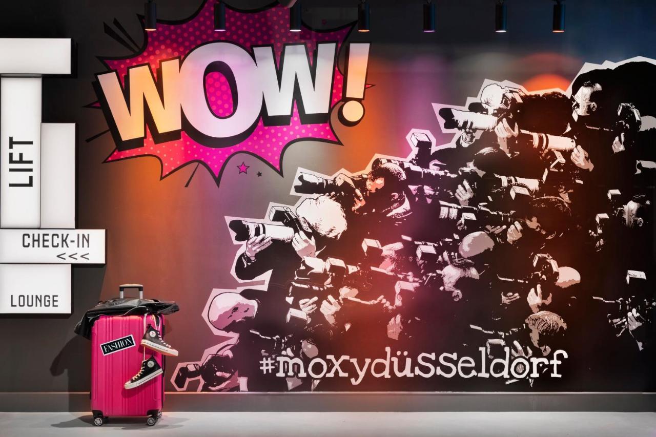 Moxy Duesseldorf City Exterior foto